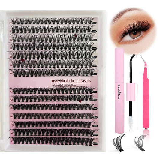 Cluster Eyelashes 30D40D Eyelashes Mixed Suit